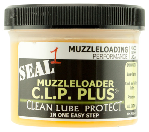 Seal 1 MLP4 CLP Plus Muzzleloader Cleans, Lubricates, Protects 4 oz Jar