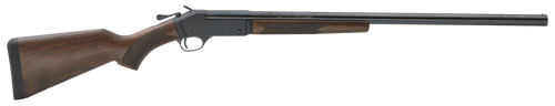 Henry H01512 Single Shot  12 Gauge with 28" Barrel, 3.5" Chamber, 1rd Capacity, Blued Steel Finish & American Walnut Stock Right Hand (Full Size)