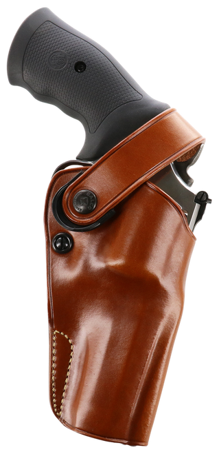 Galco DAO126 DAO  OWB Tan Leather Belt Slide Fits S&W N Frame Right Hand