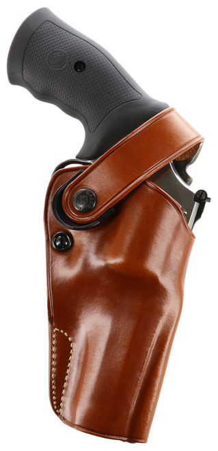Galco DAO126 DAO  OWB Tan Leather Belt Slide Fits S&W N Frame Right Hand