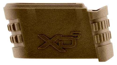Springfield Armory XDS5901FDE Backstrap Sleeve  made of Polymer with Flat Dark Earth Finish & 1 Piece Design for 9mm Luger Springfield XD-S with #1 Backstrap
