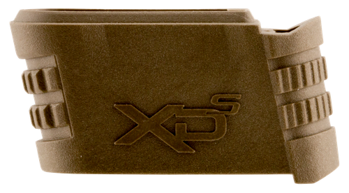 Springfield Armory XDS5901FDE Backstrap Sleeve  made of Polymer with Flat Dark Earth Finish & 1 Piece Design for 9mm Luger Springfield XD-S with #1 Backstrap