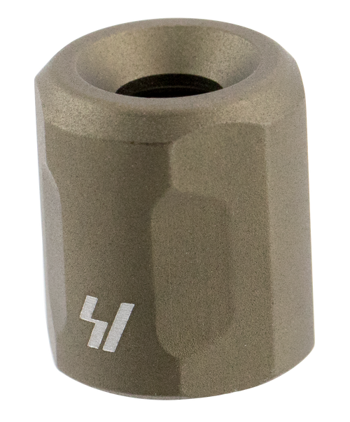 Strike BCTPFDE Barrel Thread Protector  223 Rem/5.56x45mm NATO AR Platform Flat Dark Earth Aluminum 1/2"-28 tpi