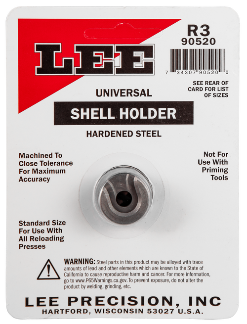 Lee Precision 90002 Shell Holder  # 15R 25 ACP