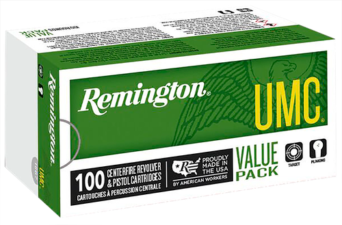 Remington Ammunition 23753 UMC Value Pack 9mmLuger 115gr Jacketed Hollow Point 100 Per Box/6 Case
