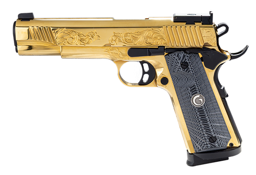 Girsan 391093 MC1911  38 Super 9+1 5" Black G10 Grip