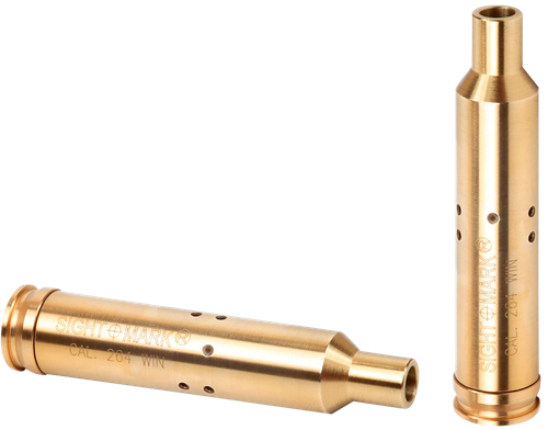 Sightmark SM39004 Boresight  Red Laser for .7mm, .264, .338 Cal Brass Includes Battery Pack & Carrying Case