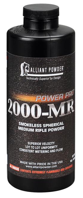 Alliant Powder PWR2000MR Rifle Powder Power Pro 2000-MR Rifle Multi-Caliber Medium Rifle 1 lb