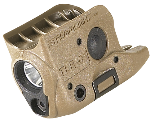 Streamlight 69278 TLR-6 Gun Light  Flat Dark Earth 100 Lumens White LED/Red Laser Glock 42/43/43X/48