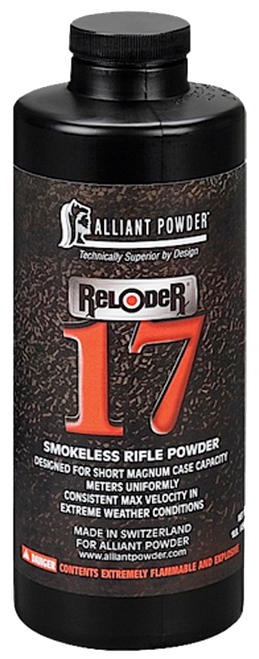 Alliant Powder RELODER17 Rifle Powder Reloder 17 Rifle Multi-Caliber Magnum 1 lb