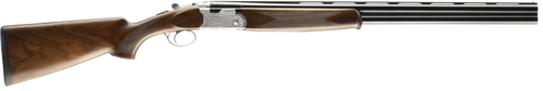 Beretta USA J686F1228 686 Silver Pigeon I 12 Gauge 3" 2rd 28" Blued Over/Under Vent Rib Barrel,  Silver Engraved Receiver, Fixed Grade II Walnut Wood Stock, Right Hand