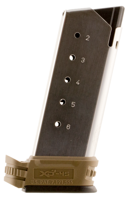 Springfield Armory XDS5002FDE Backstrap Sleeve  45 ACP Fits Springfield XDS Flat Dark Earth Polymer