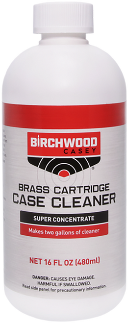 Birchwood Casey 33845 Brass Cartridge Case Cleaner 16 oz. Bottle