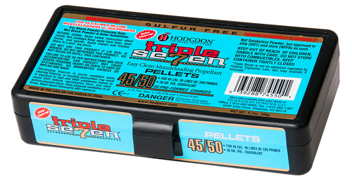 Hodgdon T74550 Triple Seven Pellets 45/50 50 gr 50 Per Box/12 Boxes Per Case