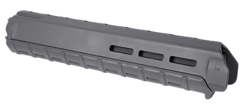 Magpul MAG427-GRY MOE M-LOK Rifle-Length Handguard AR-Platform Gray Polymer