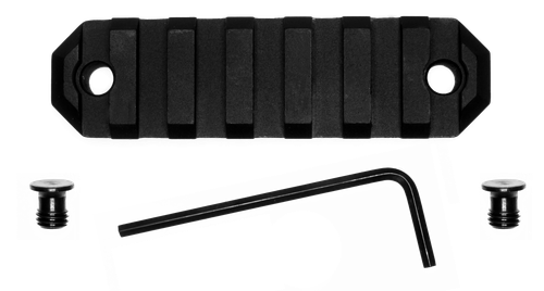 GrovTec US Inc GTSW228 3 Inch 7 Slot Keymod  Black Anodized
