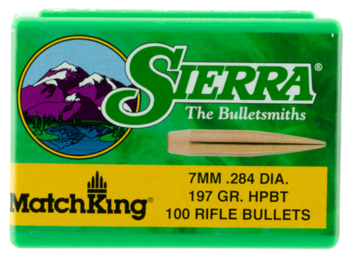 Sierra 1997 MatchKing  7mm 197gr Hollow Point Boat Tail 100/Box