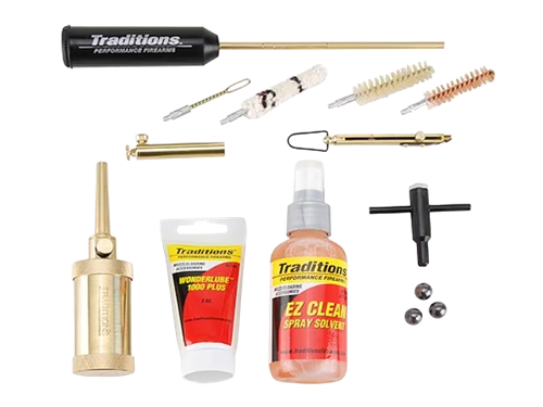 Traditions A5120 Sportsman Kit 44 Cal Revolver Nylon Bristles 1 Kit