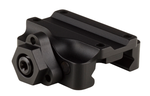 Trijicon AC32079 MRO Quick Release Low Mount with Trijicon Q-LOC Technology  Matte Black