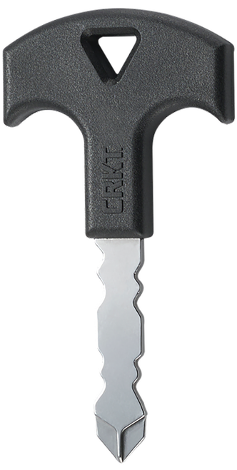 CRKT 9705 Williams Defense Key Matte Black 3CR13 Steel Includes Phillips Screwdriver