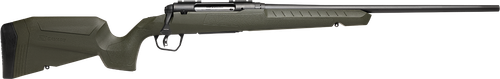 Savage Arms 32041 Axis 2  7mm-08 Rem 4+1 22" Matte Black Sporter Barrel, Matte Black Drilled & Tapped Steel Receiver, Fixed Green Synthetic Stock, Right Hand