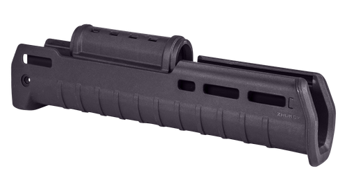 Magpul MAG586-PLM ZHUKOV Handguard made of Polymer with Plum Finish & 11.70" OAL for AK-Platform