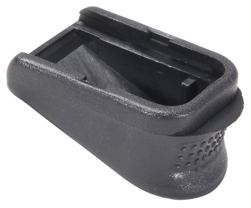 Pachmayr 03882 Grip Extender  Extended 2rds, Compatible w/Glock26/27/33/39 add 2rd, Black Polymer 2 Per Pack