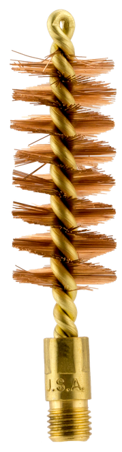 Pro-Shot 20S Bore Brush  20 Gauge Shotgun #5/16-27 Thread Bronze Bristles Looped Tip Brass Core