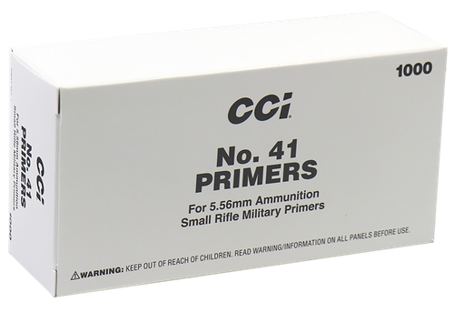 CCI 1 Mil-Spec No. 41 5.56x45mm NATO Rifle 1000/Box