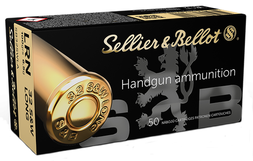 Sellier & Bellot SB32SWLA Handgun  32S&WLong 100gr Lead Round Nose 50 Per Box/30 Case