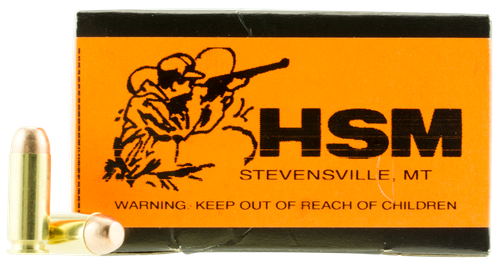 HSM 10MM2N Training  10mm Auto 180 gr Full Metal Jacket 50 Per Box/ 20 Case