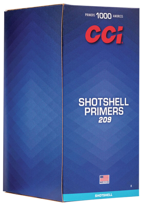 CCI 8 Shotshell Primers 209 Shotgun 1000/Box