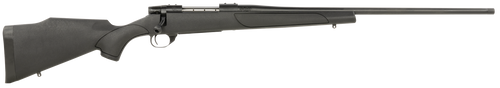 Weatherby VTX300WR4T Vanguard Obsidian Full Size 300 Wthby Mag 3+1 24" Blued #2 Contour Threaded Barrel, Blued Drilled & Tapped Steel Receiver, Black Monte Carlo Synthetic Stock