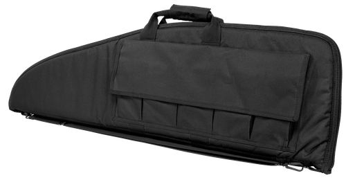 NcStar CV290740 VISM Rifle Case Black PVC Nylon w/ Foam Padding Double Zippers Carry Handle & ID Holder