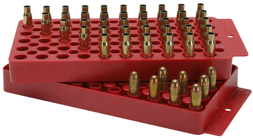 MTM Case-Gard LT150M30 Universal Loading Tray  Red Multi-Caliber Plastic 50rd