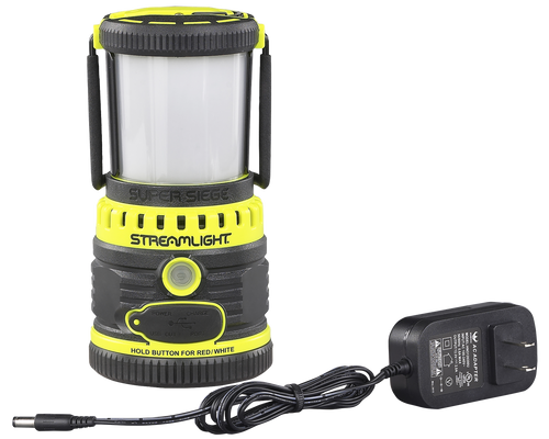 Streamlight 44945 Super Siege  125/550/1100 Lumens Red/White C4 LED Bulb Black/Yellow