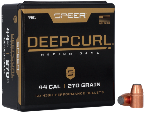 Speer 4461 DeepCurl  44Cal 270gr Soft Point 50 Per Box/5 Case