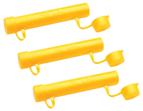 CVA AC1617 Speed Loader Magnum 45 Cal Pellets Yellow Plastic 3 Per Pack