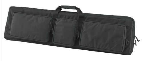 US PeaceKeeper P30049 3-Gun Case Water Resistant Black 600D Polyester w/ 3 Padded Pockets Zippered Handgun Case Webbing System & Thick Padding