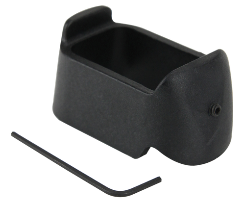 Pachmayr 03852 Mag Sleeve  made of Polymer with Black Finish for Glock 19,23 Mags to fit Glock 26 & 27 Models