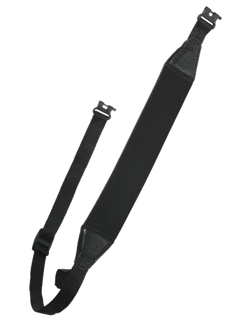 Outdoor Connection NDS90063 Elite Sling Black Leather/Neoprene Adjustable Rifle/Shotgun