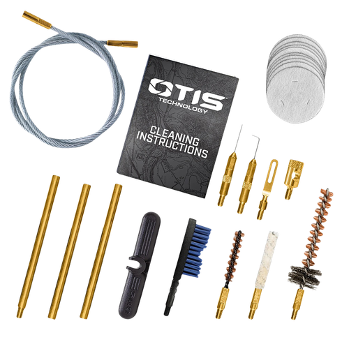 Otis FG70125 Patriot Cleaning Kit .223 Rem 5.56 Rifle/15 Pieces Yellow Plastic Box Case