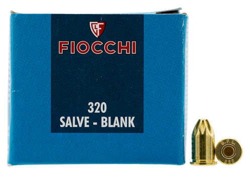 Fiocchi 320BLANK Pistol Blank 32Rimmed 100 Per Box/30 Case