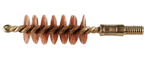 Pro-Shot 50P Bore Brush  .50 Cal Pistol #8-32 Thread Bronze Bristles Brass Core