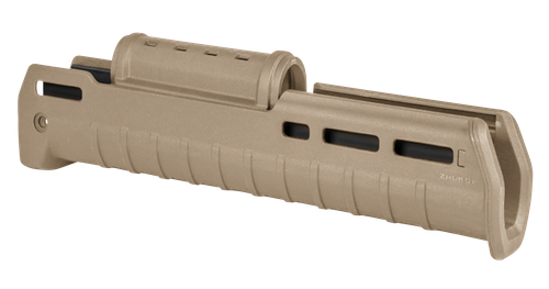 Magpul MAG586-FDE ZHUKOV Handguard Polymer Flat Dark Earth, AK-Platform 11.70" Long