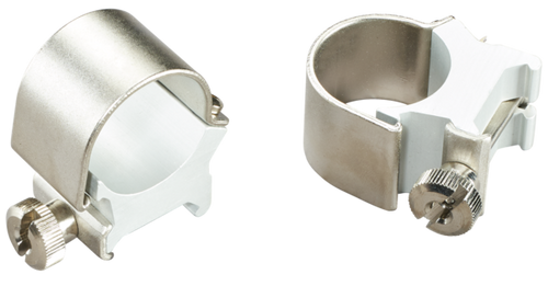 Weaver Mounts 49033 Detachable Top Mount Rings  Silver 1" High
