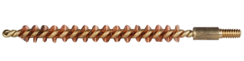 Pro-Shot 6R Bore Brush  .243 Cal/ 6mm Rifle #8-32 Thread Bronze Bristles Brass Core