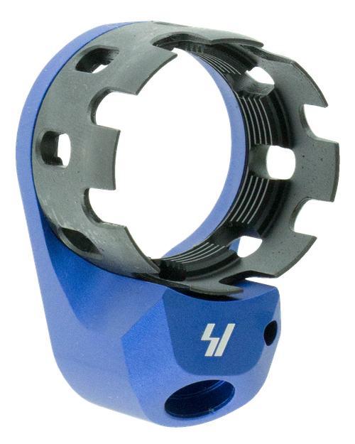 Strike ARECN&EEPBLU AR Castle Nut and Extended End Plate Steel
