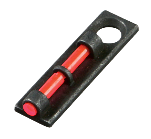 HiViz FL2005R Flame Bead Replacement Front Sight  Black | Red Fiber Optic Front Sight Universal Threads