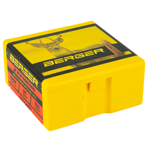 Berger Bullets 24527 VLD Hunting Long Range 6mm 95gr 100/Box